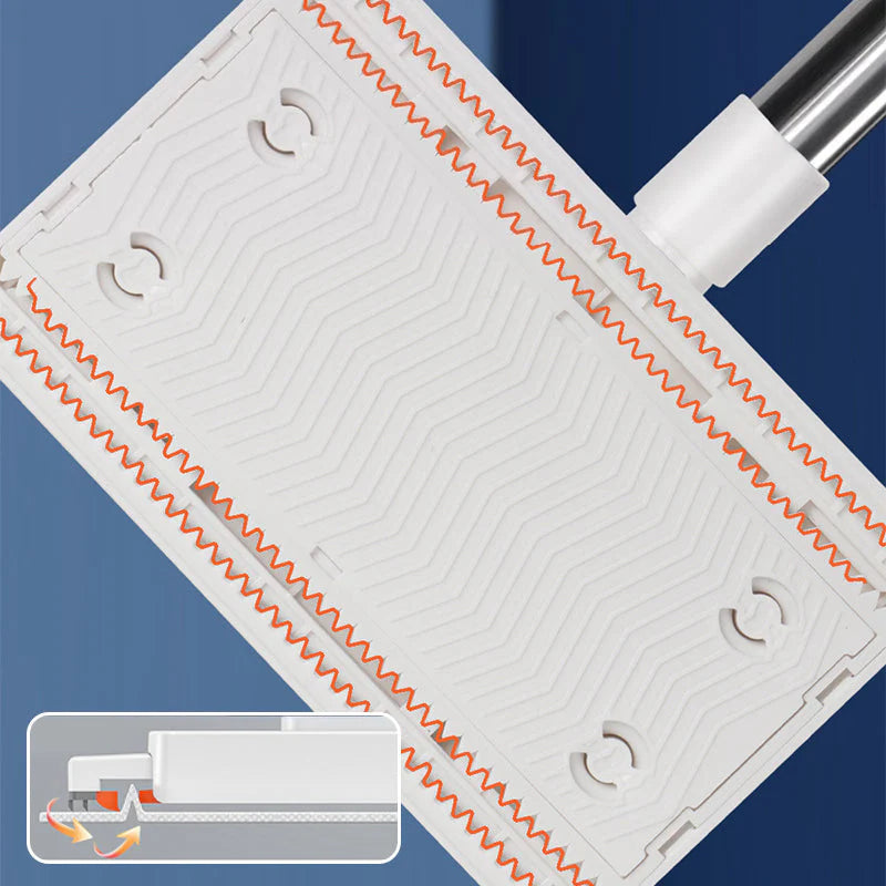 💥 ¡Último día! 70% de descuento 💥Fregona antipolvo desechable con 4 paños reutilizables.