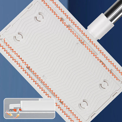 💥 ¡Último día! 70% de descuento 💥Fregona antipolvo desechable con 4 paños reutilizables.