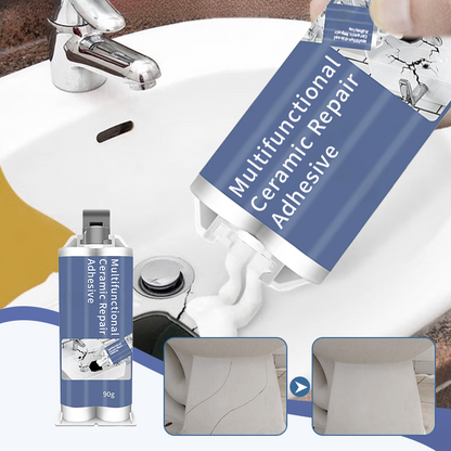 🔥Compre 1 y llévese 1 gratis🔥Adhesivo Multifuncional para Reparación de Cerámica