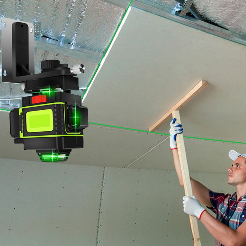 Nivel láser con luz verde de 16 líneas Herramienta autonivelante