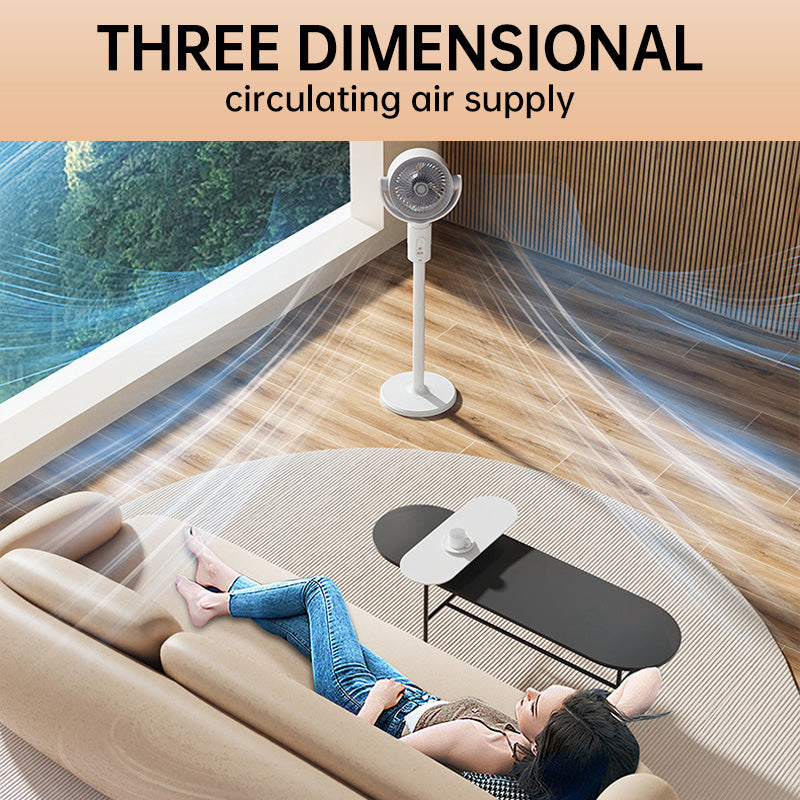 ❄️🔥Ventilador de suelo silencioso de bajo consumo alimentado por USB🍃