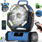 Ventilador oscilante portátil con mando a distancia