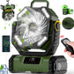 Ventilador oscilante portátil con mando a distancia