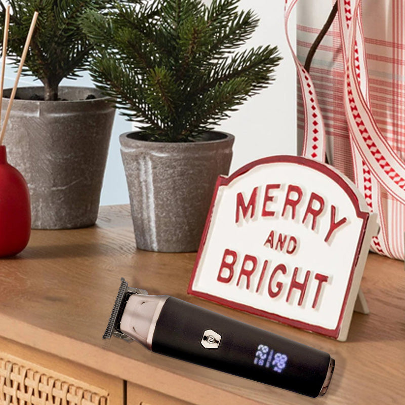 🔥Último día de oferta especial: 50 % de descuento💇‍♂️Cortapelo digital con pantalla LCD