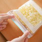 Bolsas transparentes reforzadas con doble sellado aptas para uso alimentario