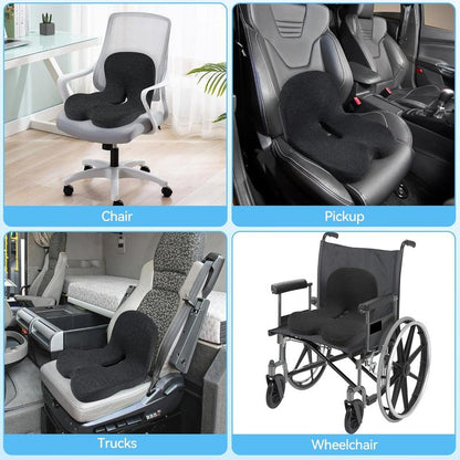 Cojín de Asiento Antideslizante de Espuma Viscoelástica