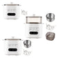 Mini set multifuncional para cocinar huevos con panel táctil inteligente