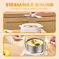 Mini set multifuncional para cocinar huevos con panel táctil inteligente