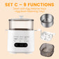 Mini set multifuncional para cocinar huevos con panel táctil inteligente