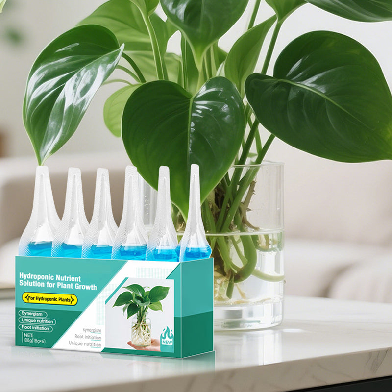 Solución nutritiva hidropónica para el crecimiento de las plantas💧💦