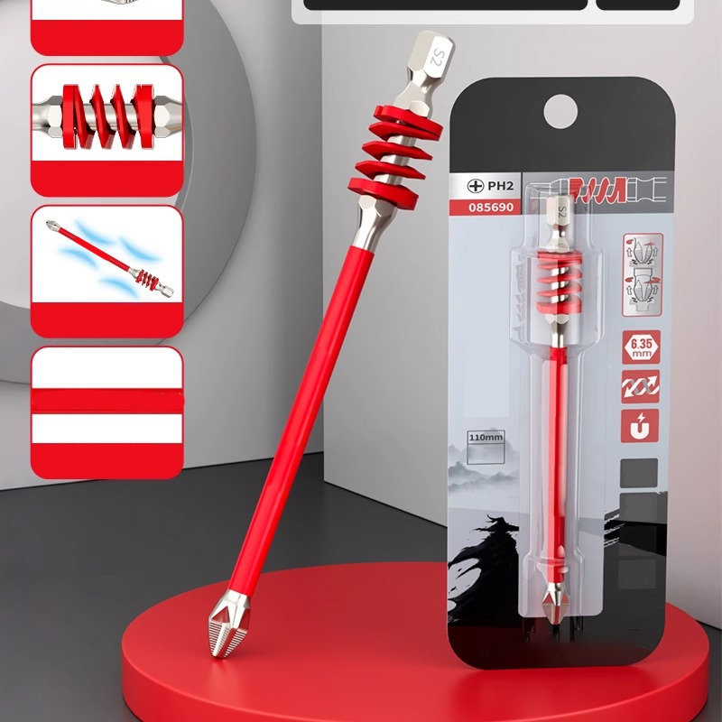 Punta Phillips Magnética Antideslizante con Resorte