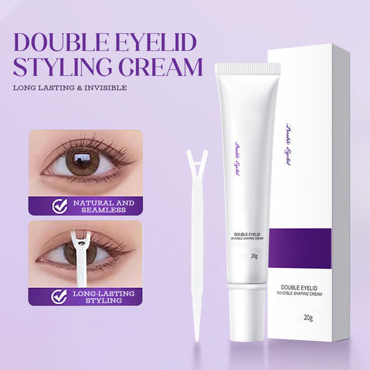 🎁✨ ¡Compra 1, lleva 1 GRATIS! 👁️ Crema para peinar párpados dobles, invisible y de larga duración