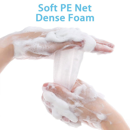 Bolsa con red de jabón