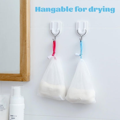 Bolsa con red de jabón