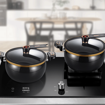 Olla para sopa de esmalte de micropresión de gran capacidad