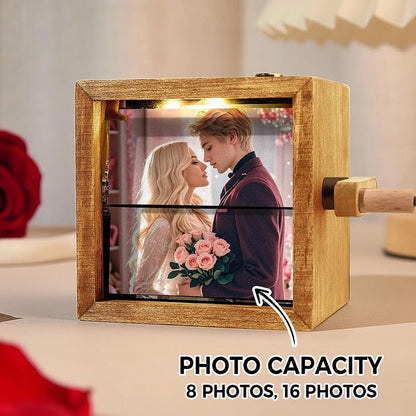 🎄 Libro Giratorio de Fotos Navideño 🎁🌟