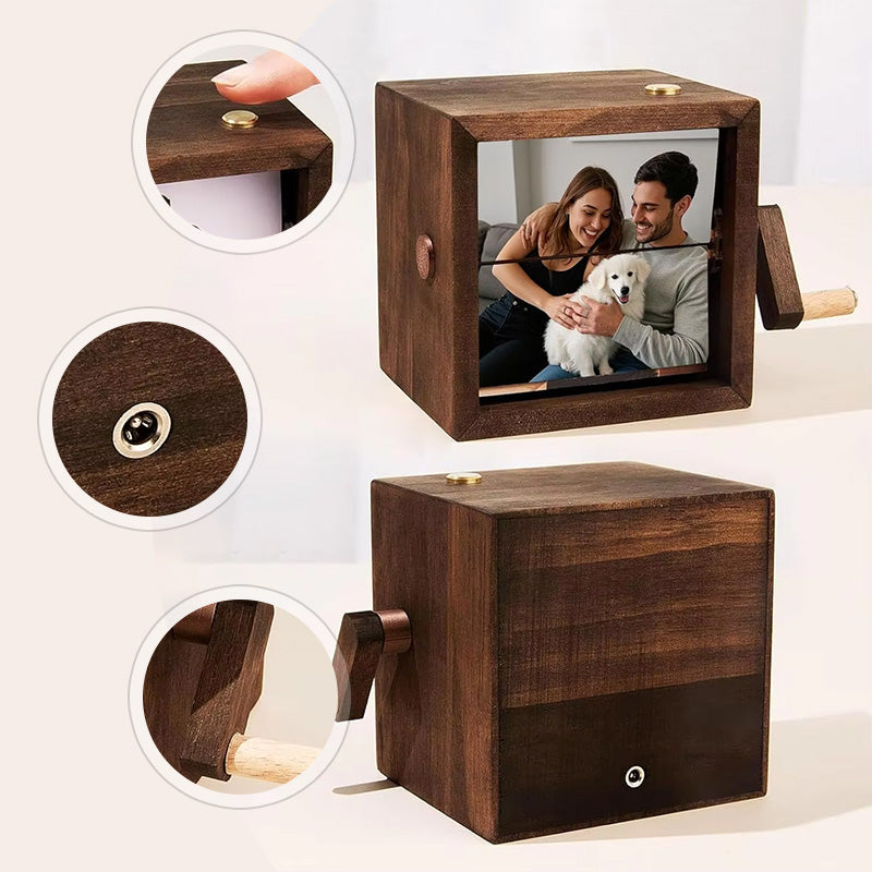 🎄 Libro Giratorio de Fotos Navideño 🎁🌟