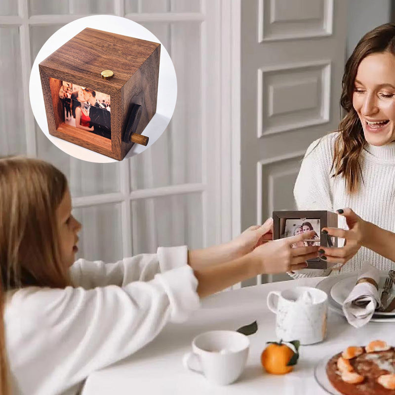 🎄 Libro Giratorio de Fotos Navideño 🎁🌟