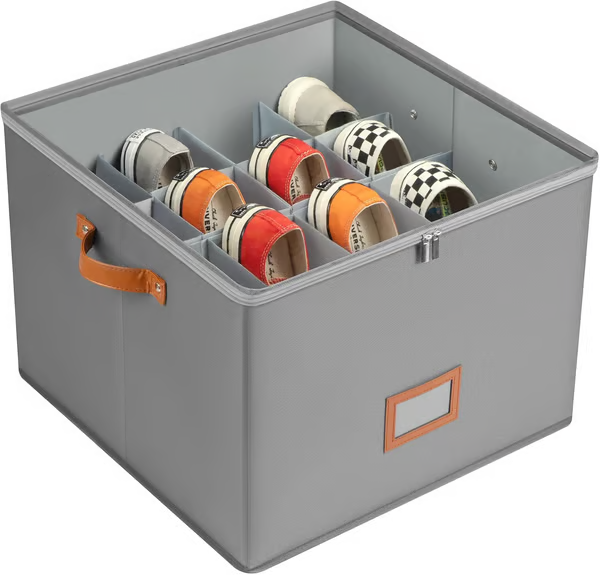 💥 Organizador de Zapatos de Tela, Caja de Almacenamiento - COMPRA 2 ENVÍO GRATIS