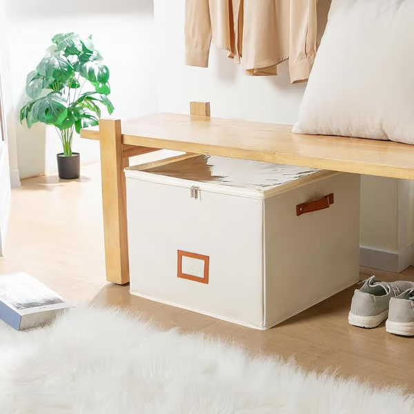 💥 Organizador de Zapatos de Tela, Caja de Almacenamiento - COMPRA 2 ENVÍO GRATIS