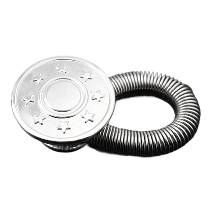 ¡Botón de extensión de cintura para jeans con resorte metálico! 🔩👖