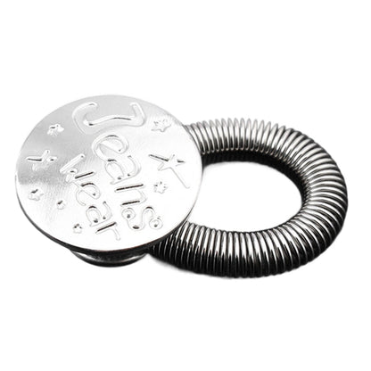 ¡Botón de extensión de cintura para jeans con resorte metálico! 🔩👖
