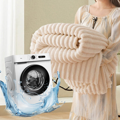 🍂Rebajas de otoño: ¡50 % de descuento!🛏️Manta gruesa de felpa con motivo de conejito y funda de terciopelo lechoso🫧Acurrúcate con la máxima comodidad.