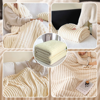 🍂Rebajas de otoño: ¡50 % de descuento!🛏️Manta gruesa de felpa con motivo de conejito y funda de terciopelo lechoso🫧Acurrúcate con la máxima comodidad.