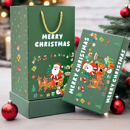 🎋🎋¡50 % de descuento!🎒🎒Caja de regalo navideña plegable y saltarina única