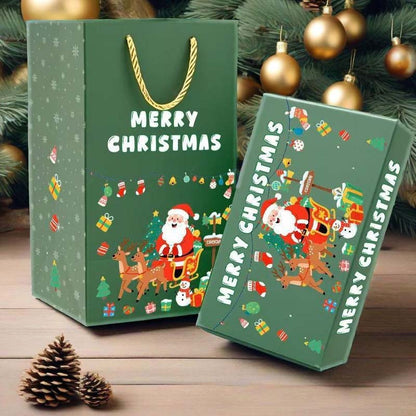 🎋🎋¡50 % de descuento!🎒🎒Caja de regalo navideña plegable y saltarina única