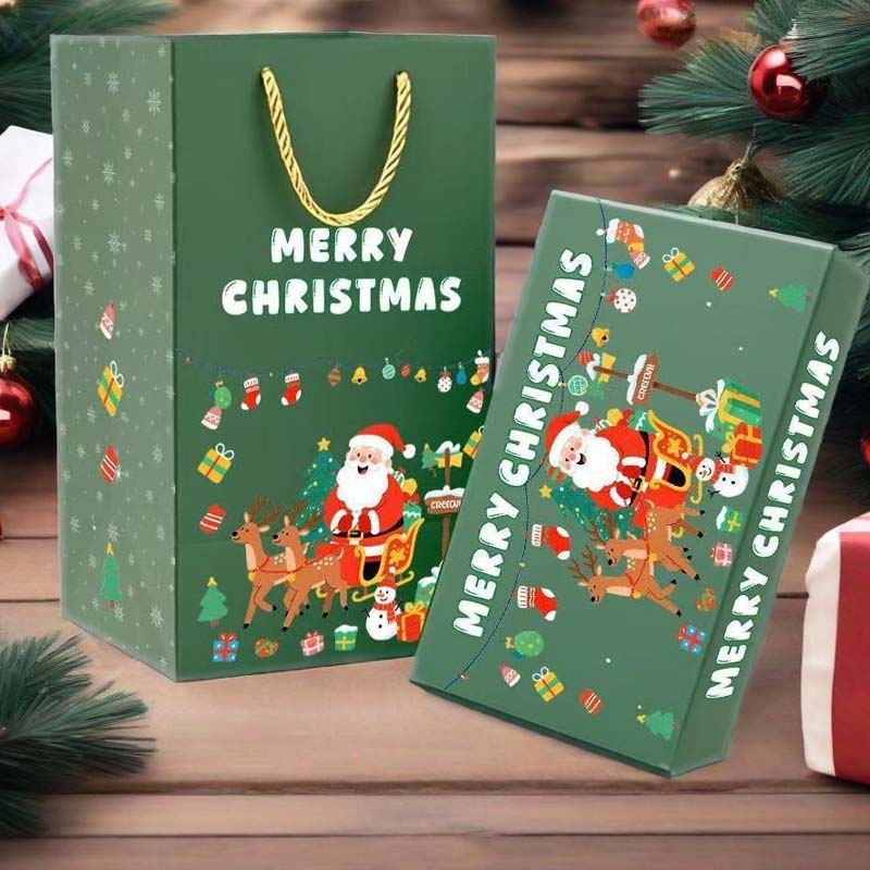 🎋🎋¡50 % de descuento!🎒🎒Caja de regalo navideña plegable y saltarina única