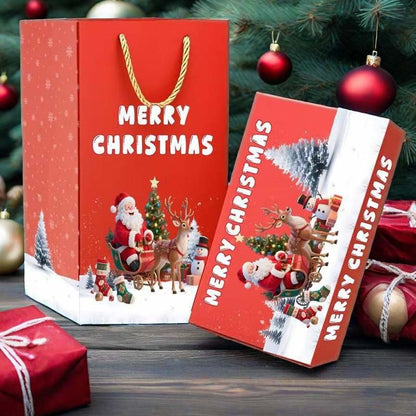 🎋🎋¡50 % de descuento!🎒🎒Caja de regalo navideña plegable y saltarina única