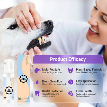 🐶Fresh Breath mundplejemousse til kæledyr😸