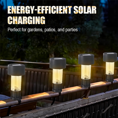 🔆 Guirnalda Solar Impermeable para Navidad en Exteriores 🌟🎄 ¡Perfecta para decoración navideña en jardines!