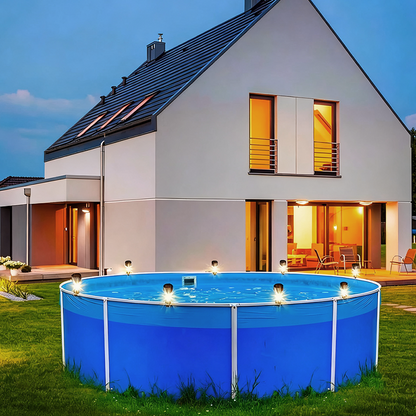 🔆 Guirnalda Solar Impermeable para Navidad en Exteriores 🌟🎄 ¡Perfecta para decoración navideña en jardines!