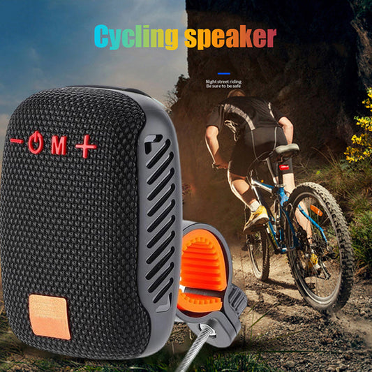 🔊Altavoz Bluetooth impermeable para bicicleta con soporte de montaje