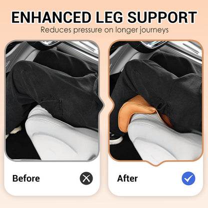 💺 Cojín extensión para asiento de coche con soporte para piernas 🦵✨