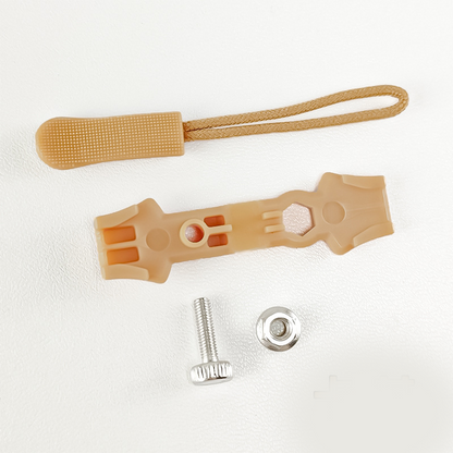 🔥 50% DE DESCUENTO! ✨ Kit de Reparación de Cremalleras de 10 Piezas – Montaje sin Herramientas, Varios Colores y Solución Rápida para Maletas y Bolsos 🔧✨