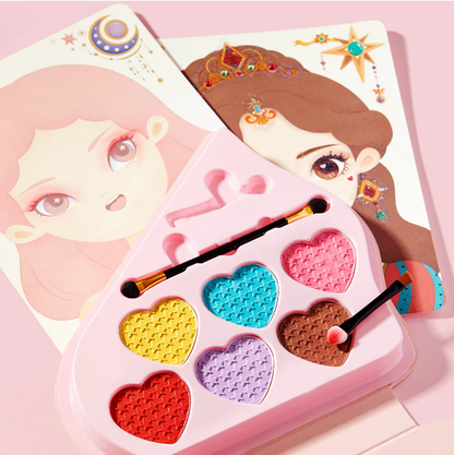 👑 ¡50% DE DESCUENTO! ✨ Set de Vestir y Maquillar Princesa 3 en 1 - Incluye Corona, Varita Mágica y Maquillaje No Tóxico para Juego Imaginativo 🧚‍♀️🎨