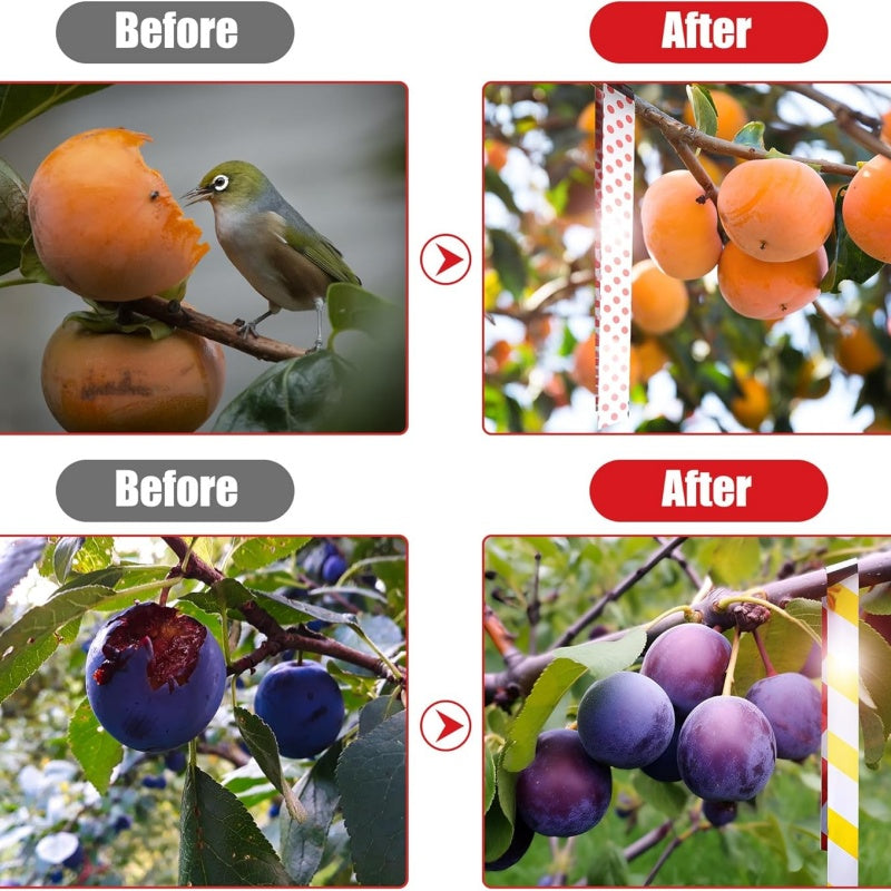 Cinta Reflectante de Doble Cara contra Aves 🚫🐦✨