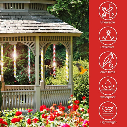 Cinta Reflectante de Doble Cara contra Aves 🚫🐦✨