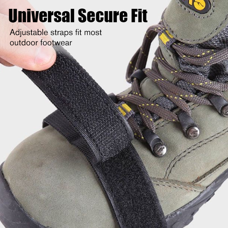 Juego de crampones antideslizantes y duraderos para zapatos de hielo