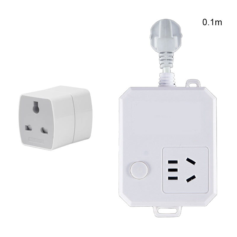 Adaptador Universal & Base de Extensión con Corte Automático 💤🔋🎯