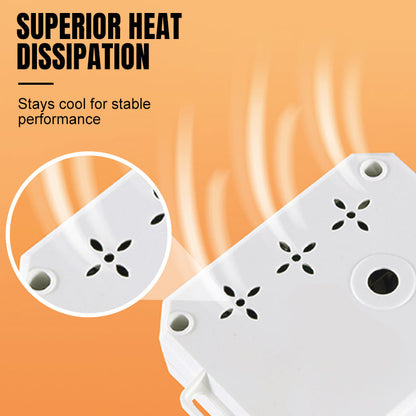 Adaptador Universal & Base de Extensión con Corte Automático 💤🔋🎯