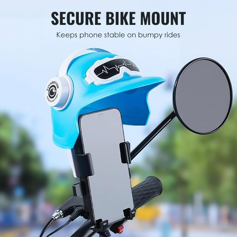 🚴‍♂️ Soporte Duradero para Teléfono de Bicicleta con Protección Climática ☔🛡️