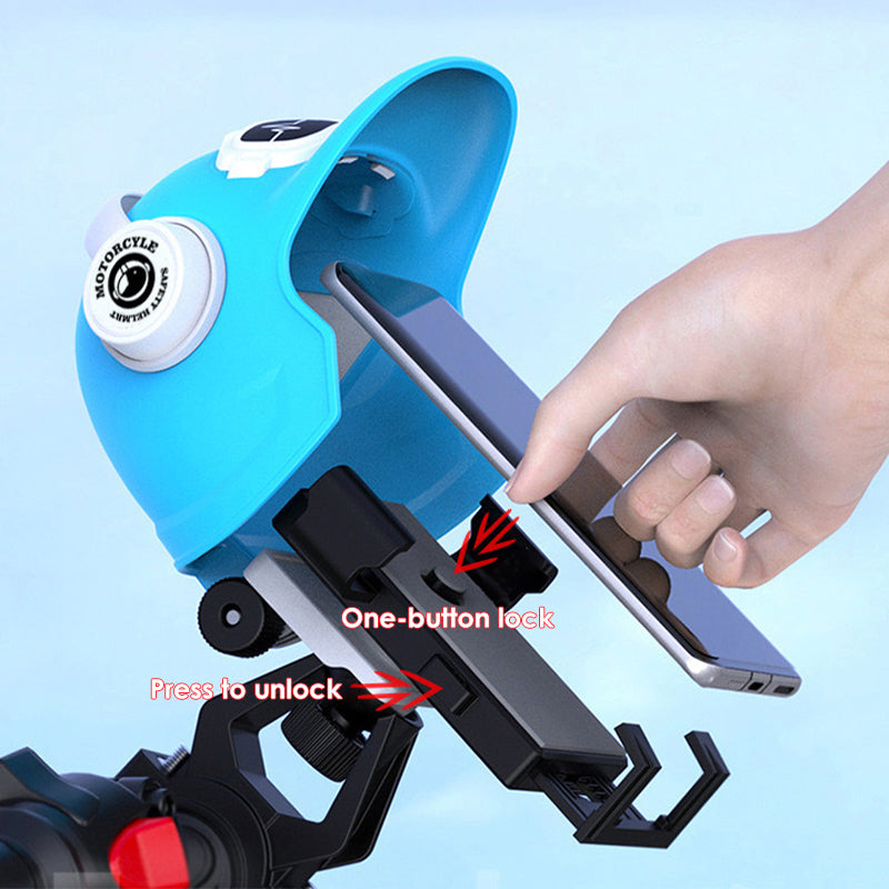 🚴‍♂️ Soporte Duradero para Teléfono de Bicicleta con Protección Climática ☔🛡️
