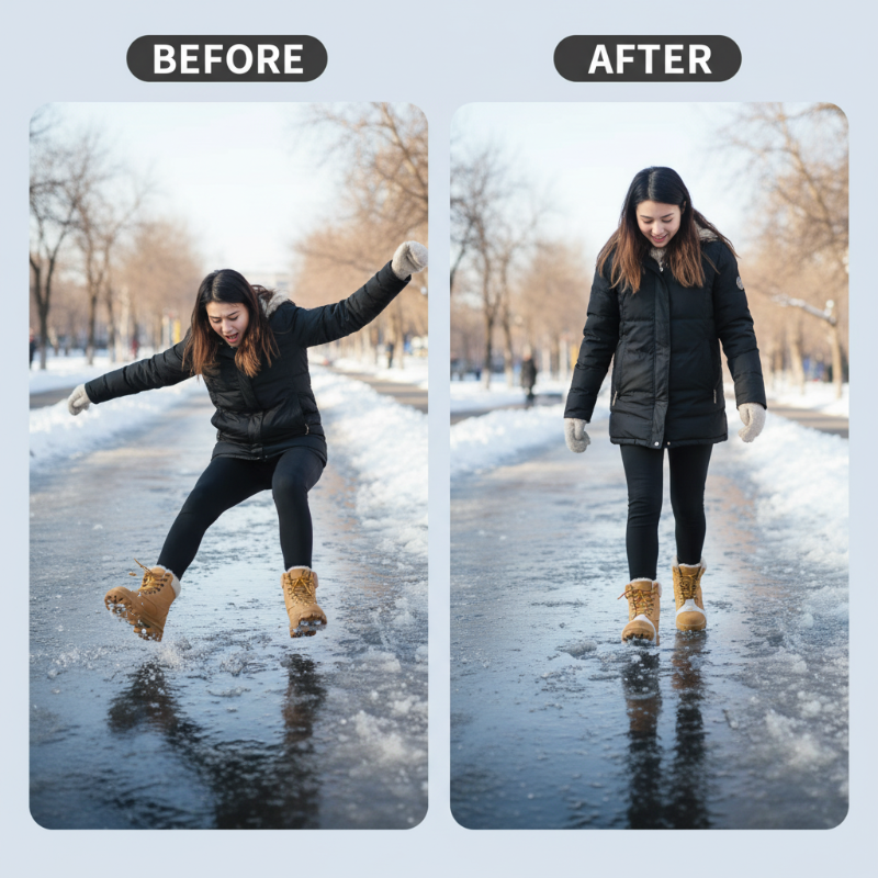 Crampones Universales de 5 Puntas para Zapatos y Botas ⚡❄️👢