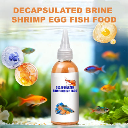 🎄 Huevos de Artemia Descapsulados como Alimento para Peces 🎁 (¡Listos para consumo inmediato de sus peces!) ❄️🐠
