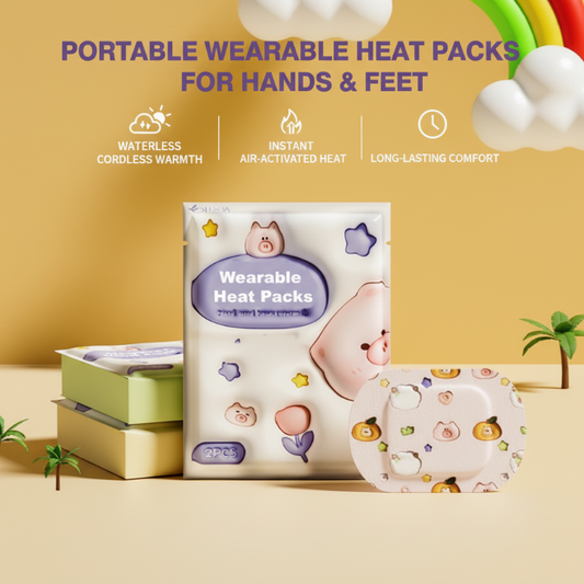 🎅 Compresas Térmicas Portátiles para Manos y Pies - ¡El acompañante perfecto para Navidad! ❄️🎄