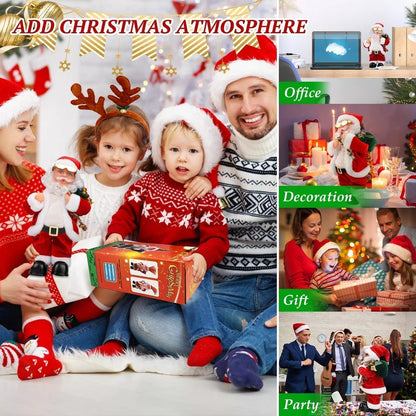 🎅🕺Electric Dancing Music Santa Claus